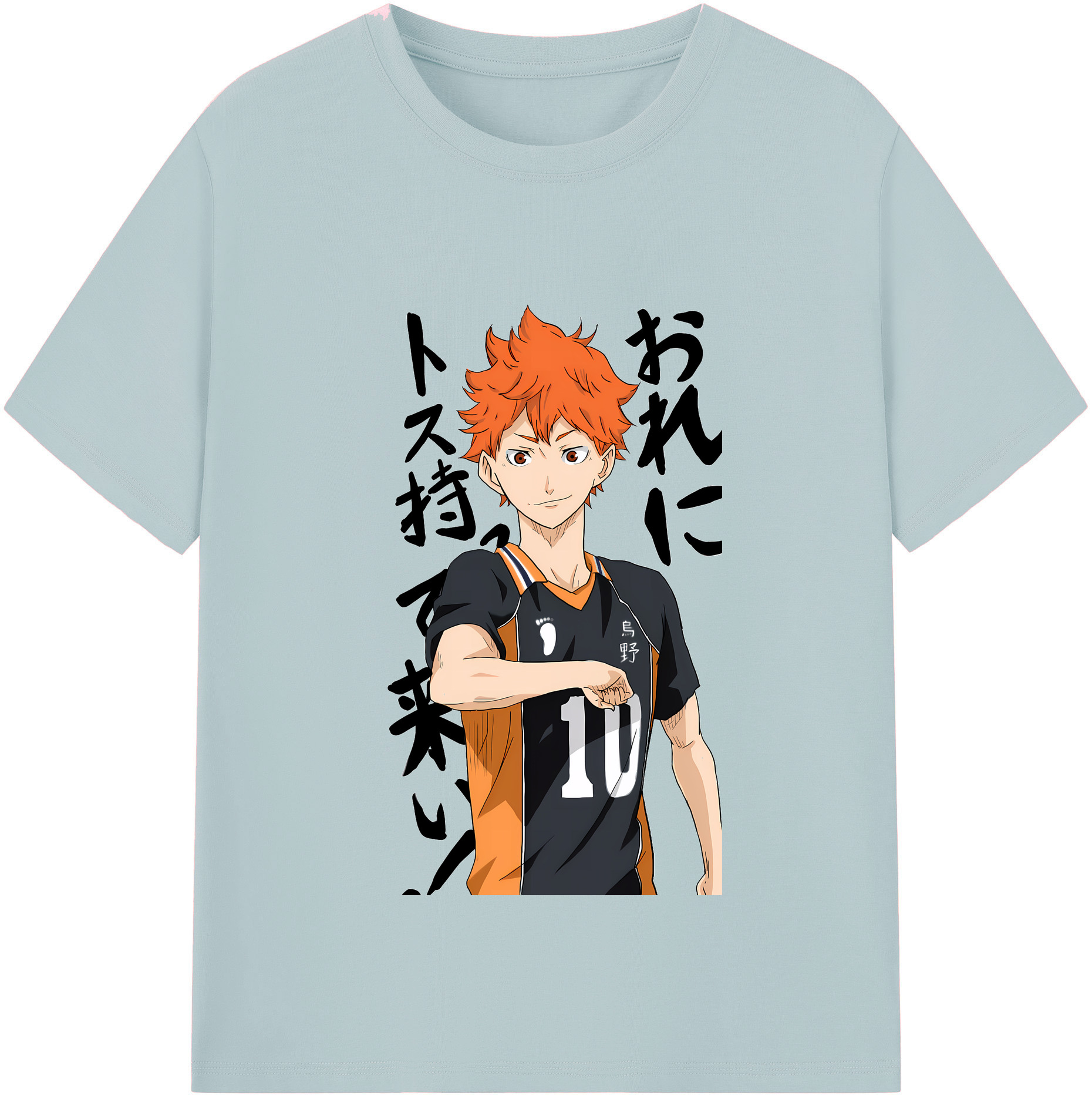 （画像用） ハイキュー!! Haikyu!! 綿100％半袖Tシャツ（フロントプリント）